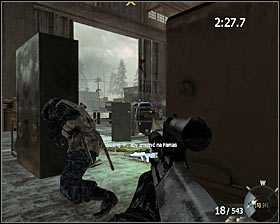 After leaving the control room stand somewhere on the left #1 and start attacking the enemies running into the warehouse - WMD - p. 3 - Walkthrough - Call of Duty: Black Ops Game Guide & Walkthrough