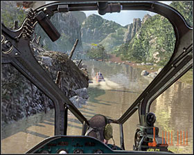 Prepare a proper amount of rockets, fly right fast and shoot the launcher #1 before it will be able to track you - Payback - p. 2 - Walkthrough - Call of Duty: Black Ops Game Guide & Walkthrough