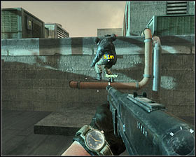 Ignore the explosion you can see in the distance and follow Reznow #1 - Rebirth - p. 1 - Walkthrough - Call of Duty: Black Ops Game Guide & Walkthrough