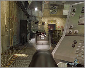 Get into the central room, take secret service data #1 and FAST go back - Rebirth - p. 1 - Walkthrough - Call of Duty: Black Ops Game Guide & Walkthrough