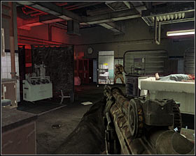 After going down to B-2 level, wait for Weaver again because only he can unlock another passage #1 - Rebirth - p. 3 - Walkthrough - Call of Duty: Black Ops Game Guide & Walkthrough