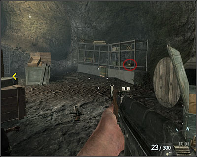 After the end of the battle, check the area on the right - Payback | Intel - Intel location - Call of Duty: Black Ops Game Guide & Walkthrough