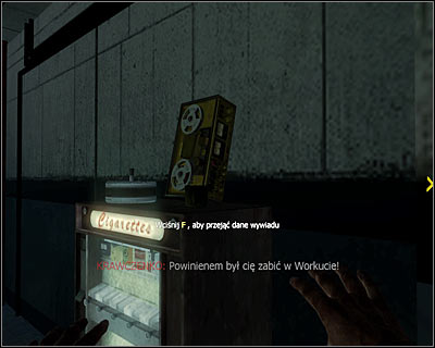 The secret is situated on the machine selling cigarettes - Revelations | Intel - Intel location - Call of Duty: Black Ops Game Guide & Walkthrough