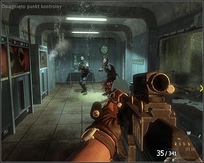 At the end of this mission you will reach a control room situated upstairs guarded by two hostile soldiers - Redemption | Intel - Intel location - Call of Duty: Black Ops Game Guide & Walkthrough