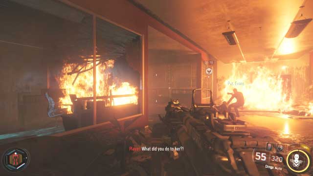 Gunfight in a burning building - 6. Vengeance - Walkthrough - Call of Duty: Black Ops III - Game Guide and Walkthrough