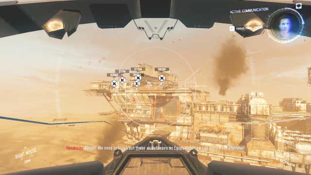 Destroying the ground targets - 9. Sand Castle - Walkthrough - Call of Duty: Black Ops III - Game Guide and Walkthrough