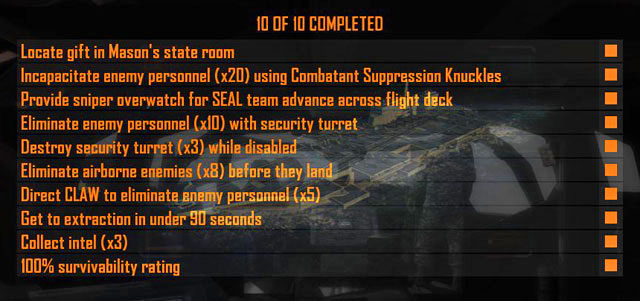 1 - Mission 09: ODYSSEUS | Missions: Challenges - Missions: Challenges - Call of Duty: Black Ops II Game Guide & Walkthrough