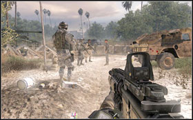 If someone survived, slowly advance forward - Act I - Team Player - Campaign - Call of Duty: Modern Warfare 2 Game Guide