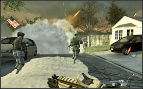 You will leave the vehicle right after noticing the BTR #1 - Act II - Wolverines! - Campaign - Call of Duty: Modern Warfare 2 Game Guide