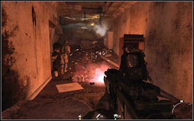 Follow the sergeant and you will arrive at another room #1 - Act II - Of Their Own Accord - Campaign - Call of Duty: Modern Warfare 2 Game Guide