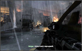 After breaking open the door, you will enter a dark room #1, in which you can have problems with localizing the enemies - Act III - Second Sun - Campaign - Call of Duty: Modern Warfare 2 Game Guide
