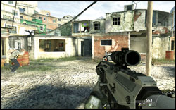 Right after entering the favella, take the left street and you will reach some huts with a motorcycle inside - Intel Location - Act I - Intel location - Call of Duty: Modern Warfare 2 Game Guide