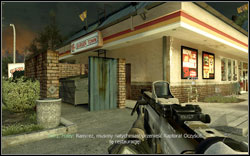 Burger Towns back, in a garbage can - Intel Location - Act II - Intel location - Call of Duty: Modern Warfare 2 Game Guide