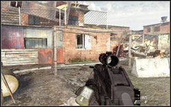 In the room behind the gate on a small court, right behind a window - Intel Location - Act II - Intel location - Call of Duty: Modern Warfare 2 Game Guide