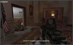 The laptop is in the elevator on the left which you will pass by, the door doesnt close because of a dead body - Intel Location - Act II - Intel location - Call of Duty: Modern Warfare 2 Game Guide