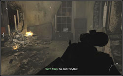 When youre at the last floor, after going up the stairs but before you go on the roof, the laptop is in the first room on the right - Intel Location - Act III - Intel location - Call of Duty: Modern Warfare 2 Game Guide