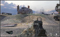 After sliding down and going to the other side, around 90 metres from the target - Intel Location - Act III - Intel location - Call of Duty: Modern Warfare 2 Game Guide