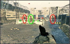 Two moving targets - a civilian and an enemy. - Alpha - The Pit - Spec Ops - Call of Duty: Modern Warfare 2 Game Guide
