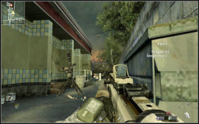 Once the Predator joins the action, the safest hiding place will be the buildings - remember to always hide inside one if you get noticed by the enemy - Charlie - Homeland Security - Spec Ops - Call of Duty: Modern Warfare 2 Game Guide