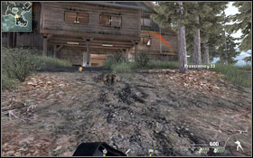 The first Juggernaut appears at the very beginning of the mission in front of you, but quite far away - Delta - Estate Takedown - Spec Ops - Call of Duty: Modern Warfare 2 Game Guide