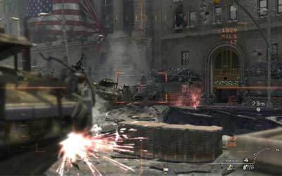 Get out from the building and start going left - [Act I] Black Tuesday - Walkthrough - Call of Duty: Modern Warfare 3 - Game Guide and Walkthrough