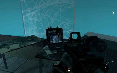 When you are inside look at the left side - [Act I] Black Tuesday - Walkthrough - Call of Duty: Modern Warfare 3 - Game Guide and Walkthrough