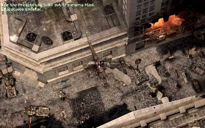 After few moments you will get information about enemy chopper - [Act I] Black Tuesday - Walkthrough - Call of Duty: Modern Warfare 3 - Game Guide and Walkthrough