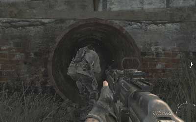 When you finish join to your group and wait until Soap forces the grate - [Act I] Back on the Grid - Walkthrough - Call of Duty: Modern Warfare 3 - Game Guide and Walkthrough