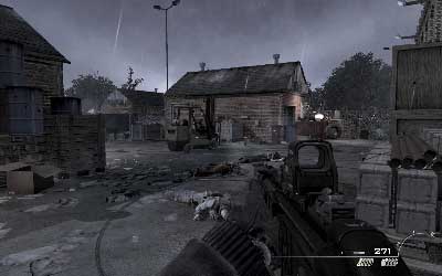 Get back to the truck, open it and start fighting off new waves of enemies - [Act I] Mind the Gap - Walkthrough - Call of Duty: Modern Warfare 3 - Game Guide and Walkthrough