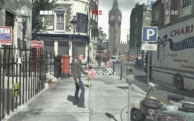 After short animation you will be transferred into some father's body who is recording wife and daughter - [Act I] Mind the Gap - Walkthrough - Call of Duty: Modern Warfare 3 - Game Guide and Walkthrough