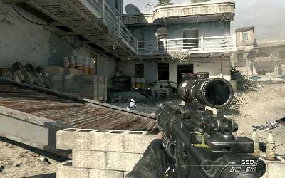 Start moving forward with your comrades - [Act II] Return to Sender - Walkthrough - Call of Duty: Modern Warfare 3 - Game Guide and Walkthrough