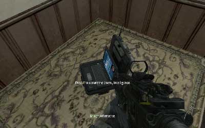 On the left side you will find a green, glazed building - [Act II] Iron Lady - Walkthrough - Call of Duty: Modern Warfare 3 - Game Guide and Walkthrough