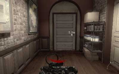 When the animation ends quickly run to the marked doors - [Act II] Blood Brothers - Walkthrough - Call of Duty: Modern Warfare 3 - Game Guide and Walkthrough