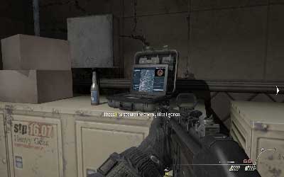 After that enter the little chamber on the left - [Act III] Stronghold - Walkthrough - Call of Duty: Modern Warfare 3 - Game Guide and Walkthrough