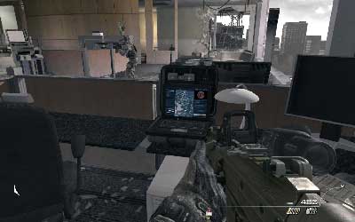 You will reach the room with enemies - [Act III] Scorched Earth - Walkthrough - Call of Duty: Modern Warfare 3 - Game Guide and Walkthrough