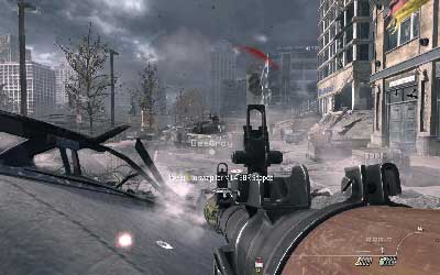 Soon you will reach the street with Russian tank - [Act III] Scorched Earth - Walkthrough - Call of Duty: Modern Warfare 3 - Game Guide and Walkthrough