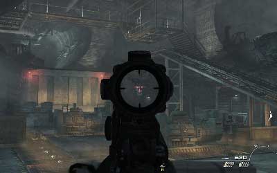 When the lift falls down start shooting in enemies - [Act III] Down the Rabbit Hole - Walkthrough - Call of Duty: Modern Warfare 3 - Game Guide and Walkthrough