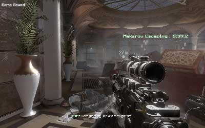 After the animation jump on the second lift - [Act III] Dust to Dust - Walkthrough - Call of Duty: Modern Warfare 3 - Game Guide and Walkthrough