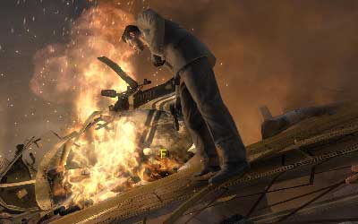 At the end you will have to press buttons showing on the screen once again - [Act III] Dust to Dust - Walkthrough - Call of Duty: Modern Warfare 3 - Game Guide and Walkthrough