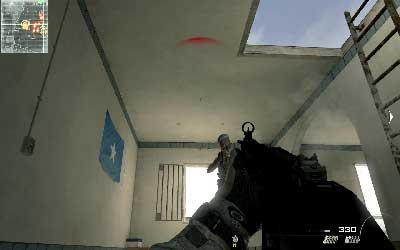 Once you are inside quickly move to the stairs on your right - Hit & Run - SpecOps missions - Call of Duty: Modern Warfare 3 - Game Guide and Walkthrough