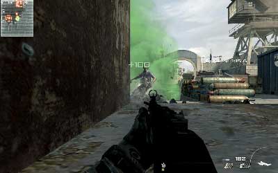 Quickly hide in the container on your right and free the hostages (look at them and press F) - Hit & Run - SpecOps missions - Call of Duty: Modern Warfare 3 - Game Guide and Walkthrough