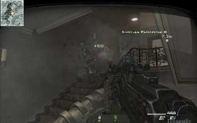 Pass through narrow passage and start moving upstairs - Toxic Paradise - SpecOps missions - Call of Duty: Modern Warfare 3 - Game Guide and Walkthrough