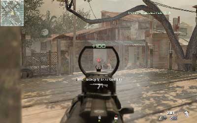 Pass through the place marked by white point and eliminate three soldiers - Fatal Extraction - SpecOps missions - Call of Duty: Modern Warfare 3 - Game Guide and Walkthrough