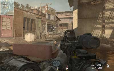 When you pick them up start moving along the street - Fatal Extraction - SpecOps missions - Call of Duty: Modern Warfare 3 - Game Guide and Walkthrough