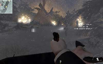 Start walking forward near the trees on right side - Hostage Taker - SpecOps missions - Call of Duty: Modern Warfare 3 - Game Guide and Walkthrough