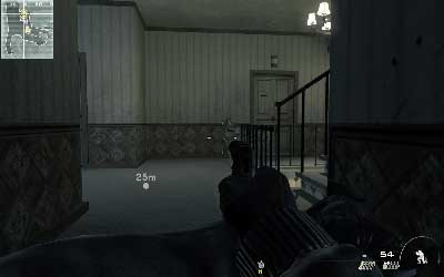 Behind next corner you will encounter another soldier - Resistance Movement - SpecOps missions - Call of Duty: Modern Warfare 3 - Game Guide and Walkthrough