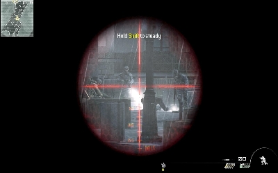 Get on the street and kill two enemies on the right (that same who ran along the street a few moments ago) - Resistance Movement - SpecOps missions - Call of Duty: Modern Warfare 3 - Game Guide and Walkthrough