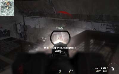 At the end of corridor you will reach metal stairs - Server Crash - SpecOps missions - Call of Duty: Modern Warfare 3 - Game Guide and Walkthrough