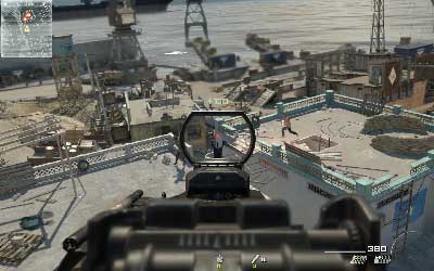 When you clear the square helicopter will start flying - Smack Town - SpecOps missions - Call of Duty: Modern Warfare 3 - Game Guide and Walkthrough