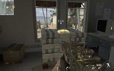 Move to the room in front of you and place charge in the marked location - Smack Town - SpecOps missions - Call of Duty: Modern Warfare 3 - Game Guide and Walkthrough